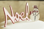 Christmas Cake Decoration Noel